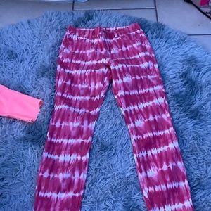 Brand:Wonder Nation Size:XL/XG (14-16) Color: pink/white tie dye